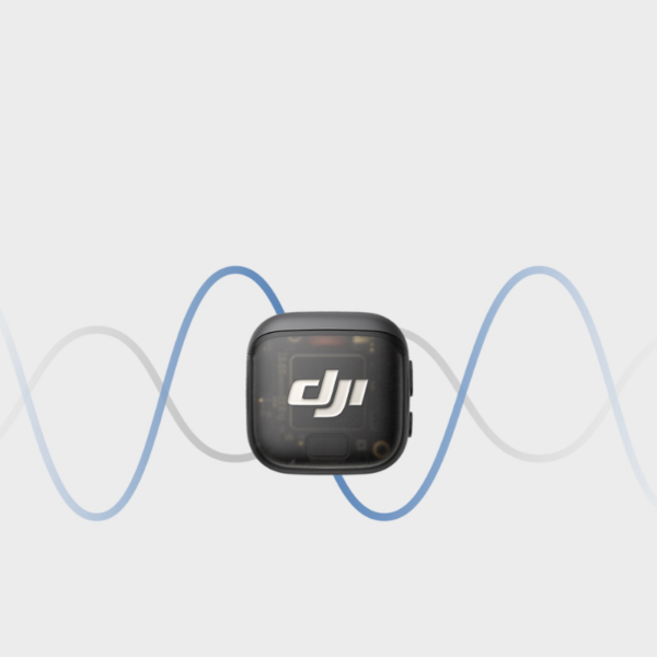 Second image of DJI Mic 3 (2 transmitters + 1 receiver + charging cradle), wireless microphone for iPhone/camera/Android, ultra-lightweight, adaptive gain control for balanced volume, 28-hour battery life, vlog