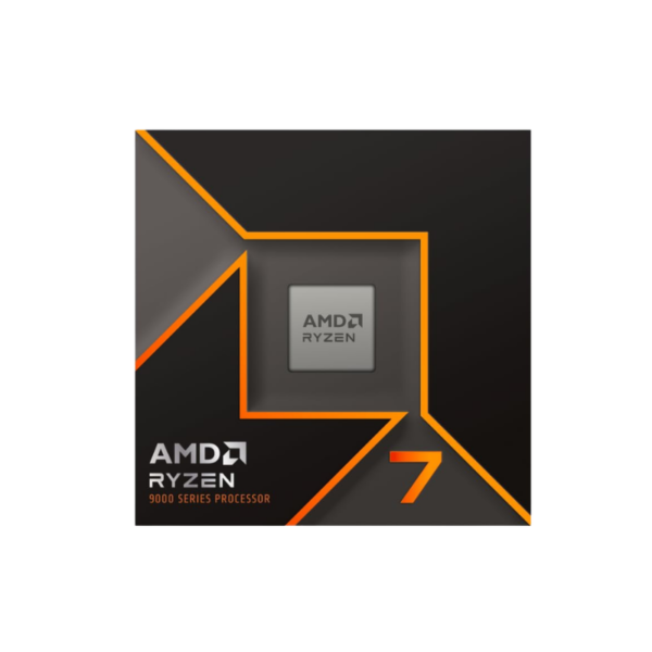 Second image of AMD Ryzen 7 9700X Processor (8 Cores/16 Threads) 65W DTP, AM5 Socket, 40MB Cache, Up to 5.5 GHz max Boost Frequency, No Cooler